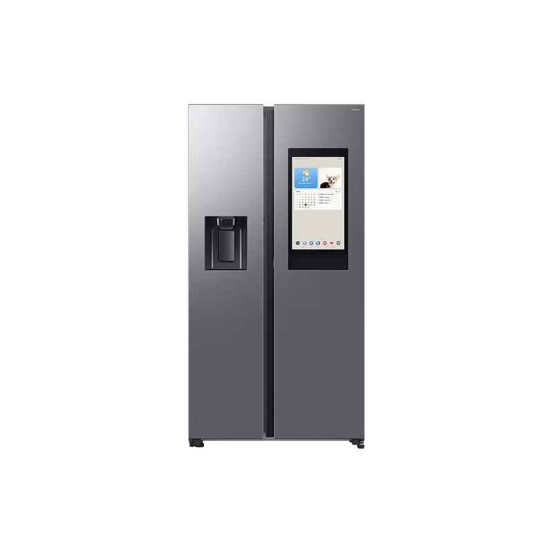 Samsung Rs90F66Beteu 614L American-Style Freestanding Fridge Freezer – Silver 1