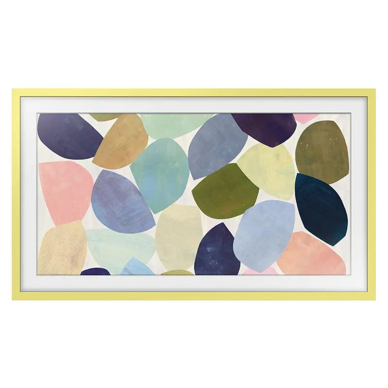 Samsung The Frame 32" Art-Focused Tv Bezel – Vibrant Lemon Yellow Frame (Vg-Scft32Vl/X) 1