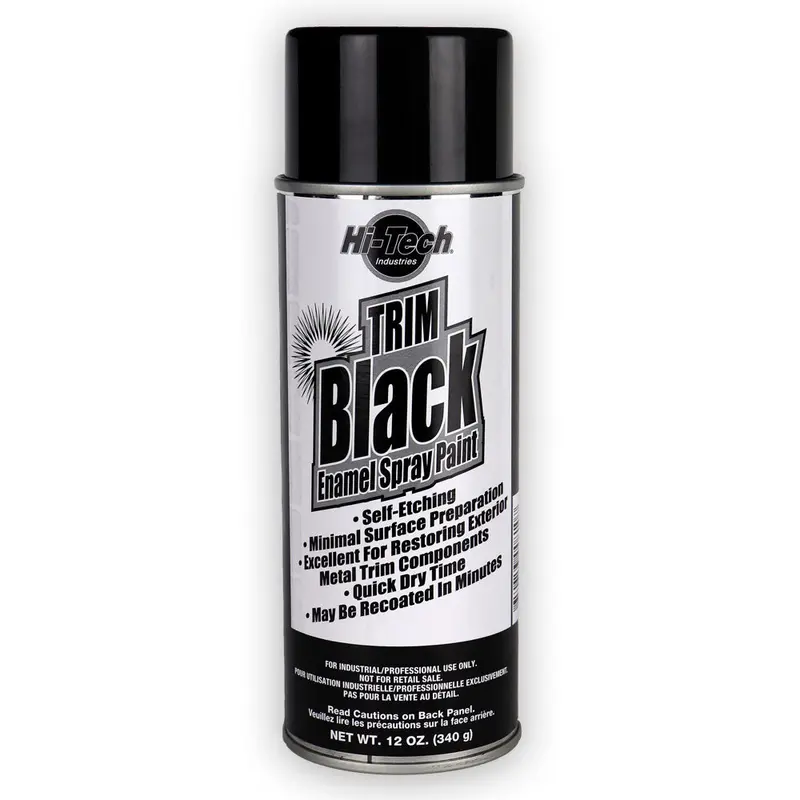 Satin Black Trim Spray Paint For Plastic And Rubber 1