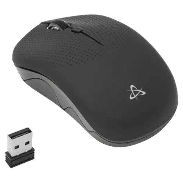 Sbox Ergonomic Wireless Optical Mouse – Contoured Black Design For Comfortable Use 1