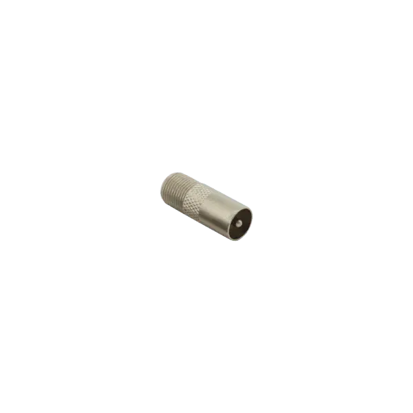Sbox F-Female To Rf-Male Coaxial Adapter – Silver Finish 1