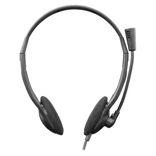 Sbox Hs-707 Wired On-Ear Headset – Lightweight Black Design 1