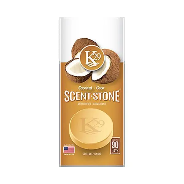 Scent Stone Coconut Scented Car Air Freshener 1
