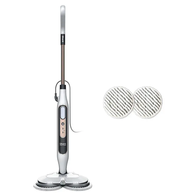 Shark S8201Uk Steam & Scrub Automatic Steam Mop – White & Grey Hybrid Cleaner 1