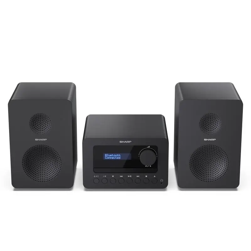 Sharp Sxl-B514-A Fm Micro Hi-Fi System – Black 1