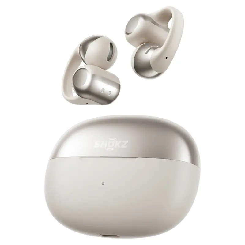 Shokz Opendots One Open-Ear Wireless Earbuds – Grey (38-E310-St-Gy) 1