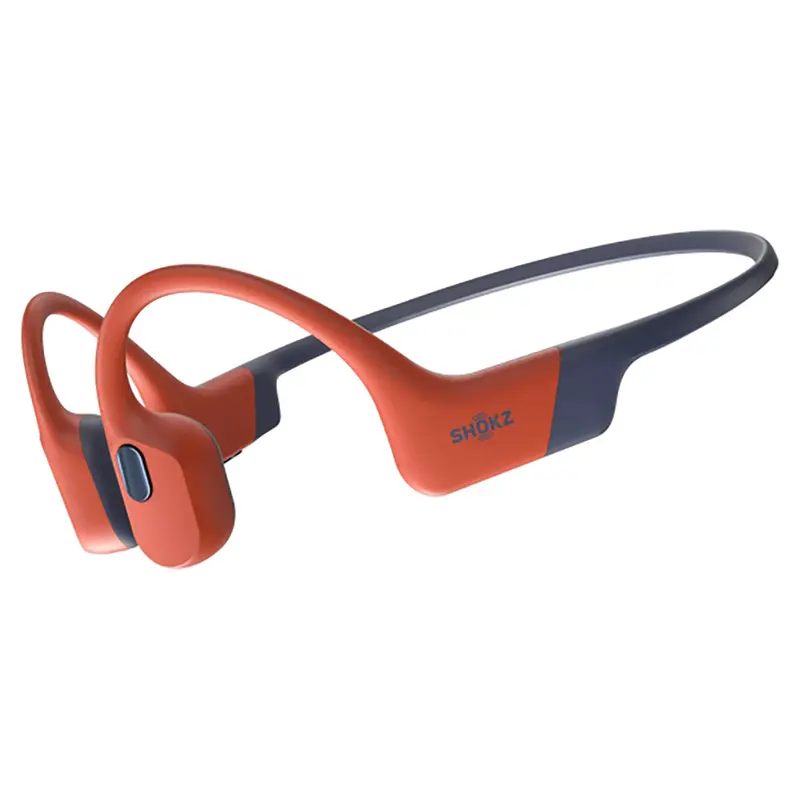 Shokz Openswim Pro Wireless Open-Ear Headphones – Red, Waterproof Bluetooth Audio (38-S711-St-Rd) 1