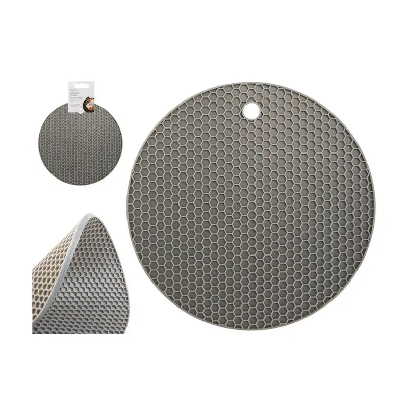 Silicone Round Trivet For Air Fryers – 18 X 18Cm Heat-Resistant Mat (705952) 1