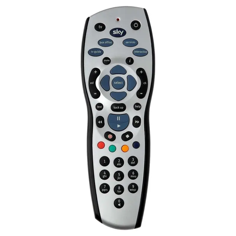 Sky Hd Television Remote Control – Silver And Blue (Sky120) 1