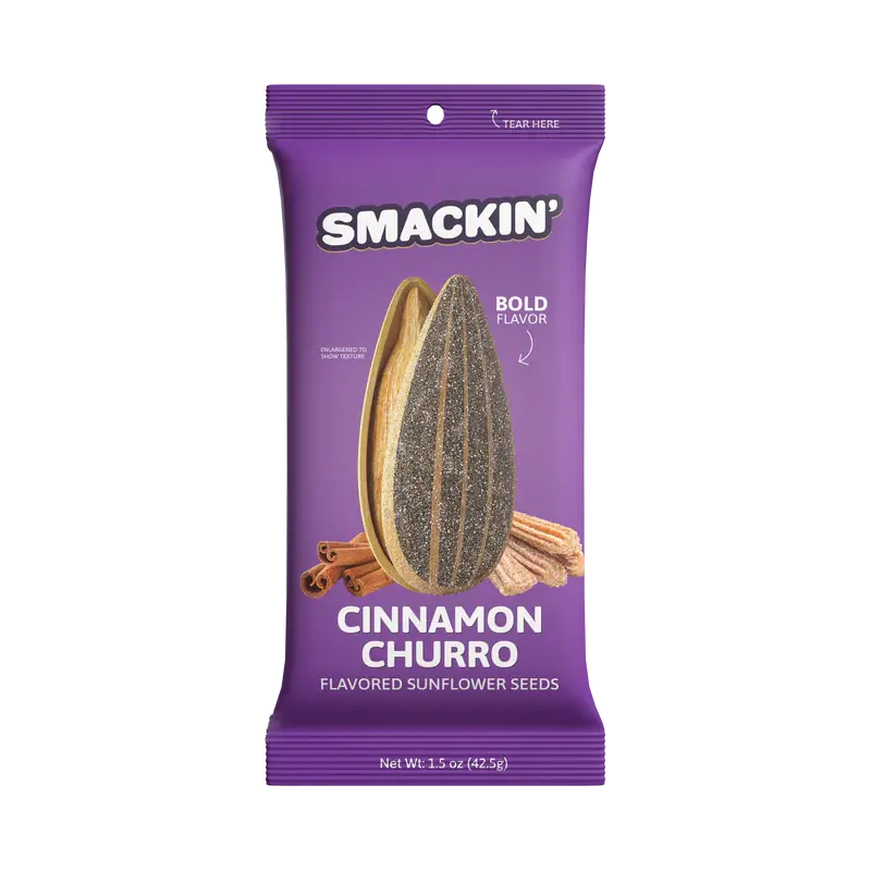 Smackin’ Sunflower Seeds – 1.5-Ounce Portable Pack 8