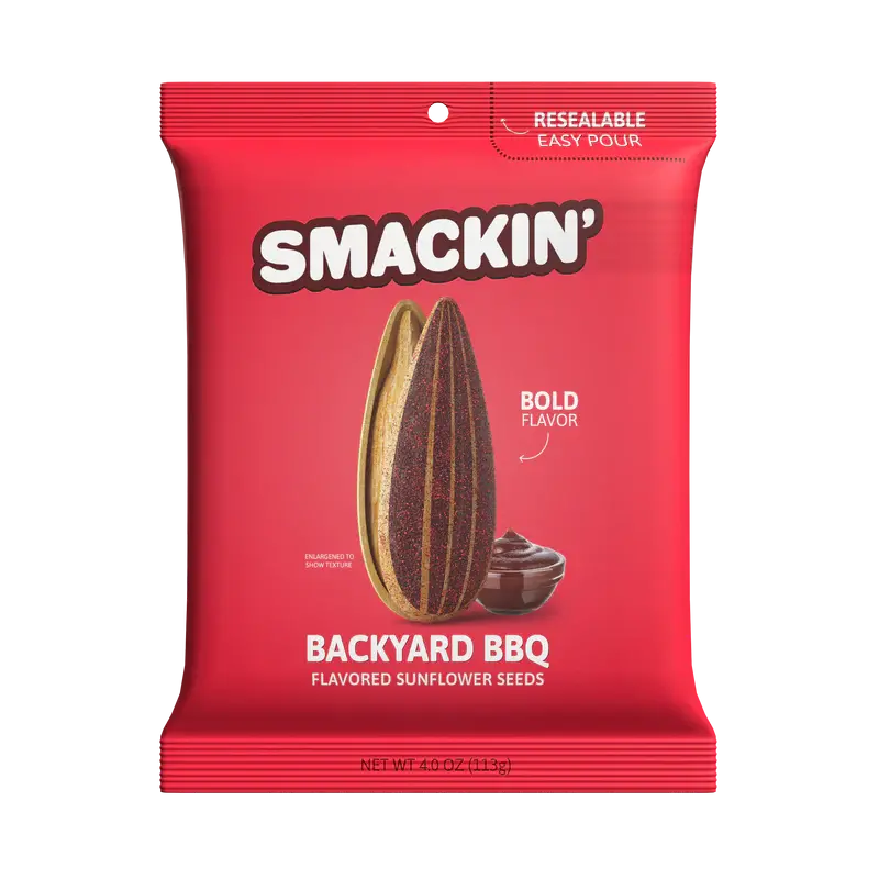 Smackin’ Sunflower Seeds – 4-Ounce Resealable Bag 1