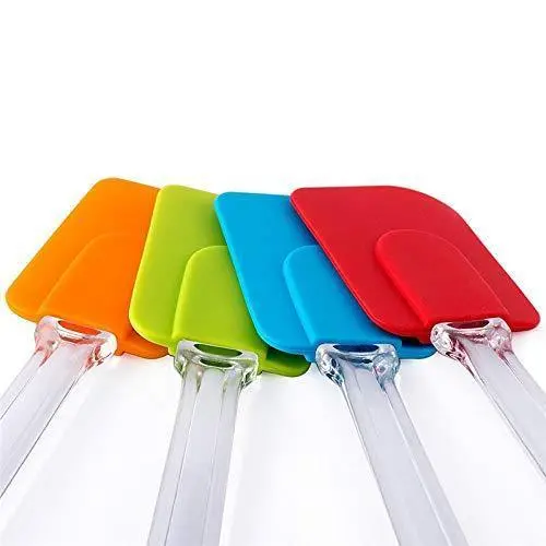 Small Flexible Silicone Spatula – Heat-Resistant Kitchen Helper (Multi-Color) 1