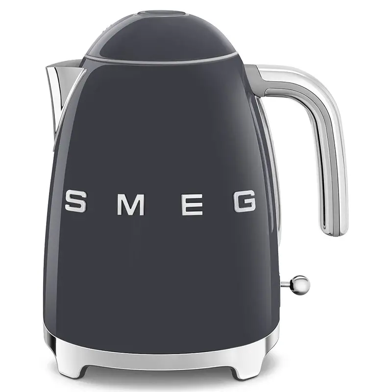 Smeg Klf03Gruk 1.7L Retro-Style Kettle – Matte Slate Grey 50’S Inspired Electric Kettle 1