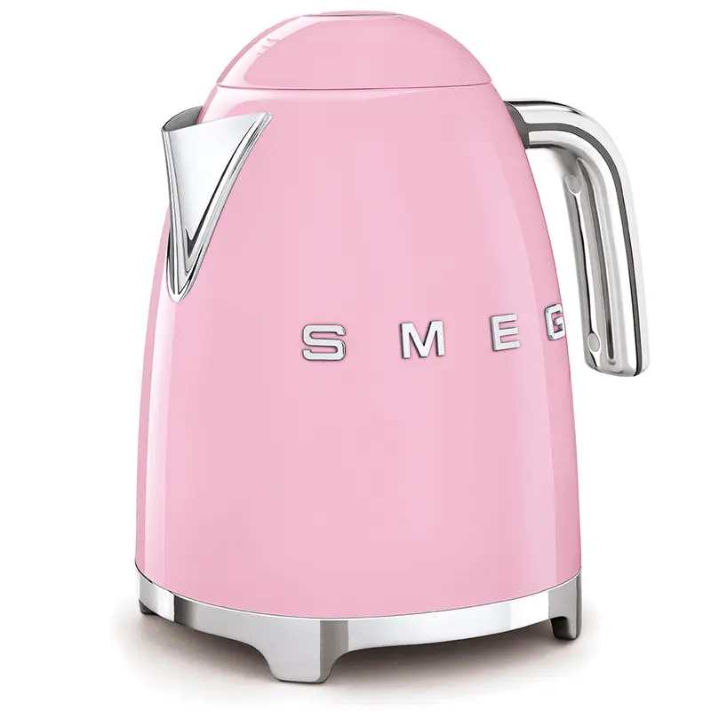 Smeg Klf03Pkuk 50S-Style 1.7L Electric Kettle – Retro Pink Finish 1