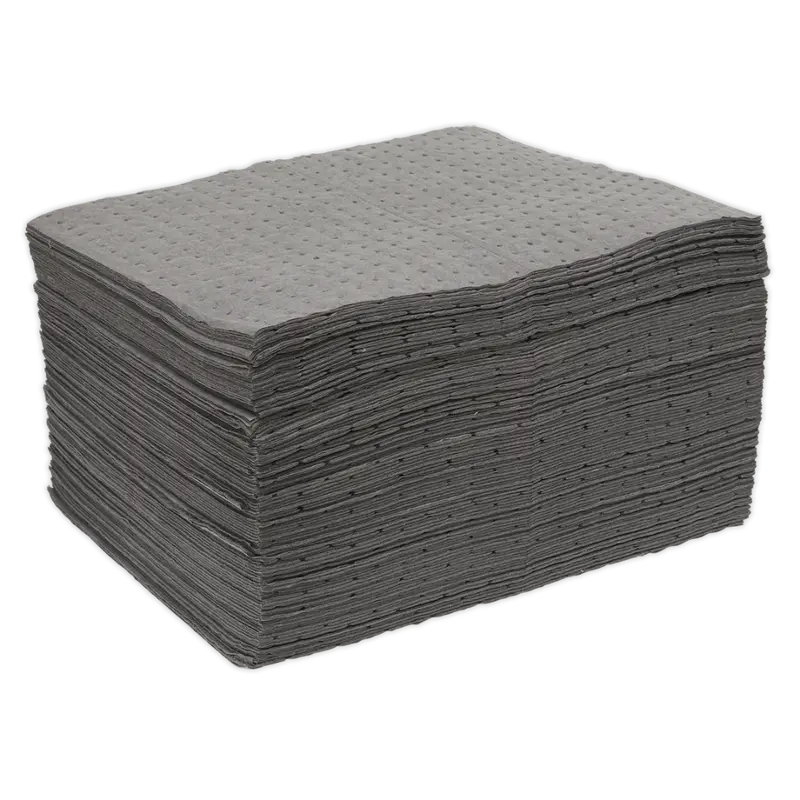 Spill Absorbent Pads – 100-Pack Industrial Grade 1