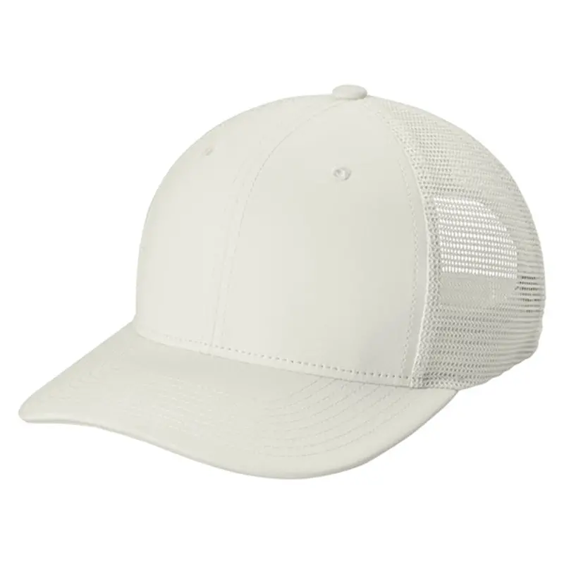 Sport-Tek Club Trucker Cap – Structured Mesh Back Baseball Hat 2