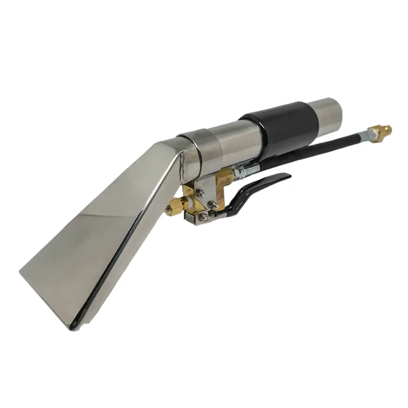 Stainless Steel Upholstery Extraction Wand With Pigtail Hose And Quick-Disconnect Fitting 1