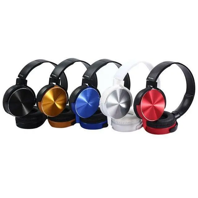 Stereo Headphones With Mic – Enhanced Bass Audio, 3.5Mm Wired Design 1