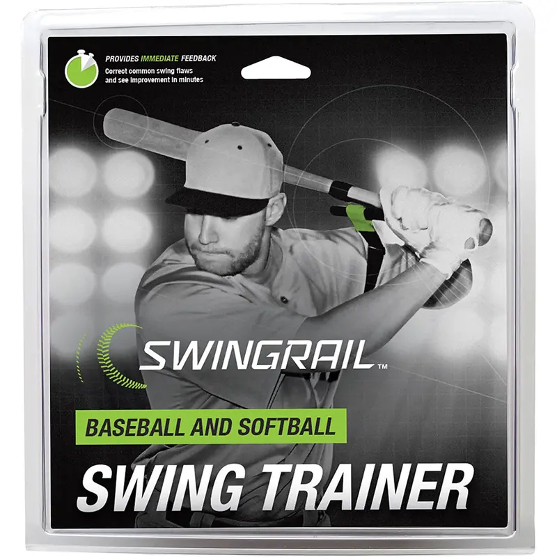 Swingrail Swing Trainer For Baseball And Softball – Portable Hitting Aid 1