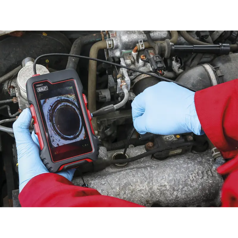 Tablet-Compatible Video Borescope – 5.5Mm Flexible Inspection Camera 1