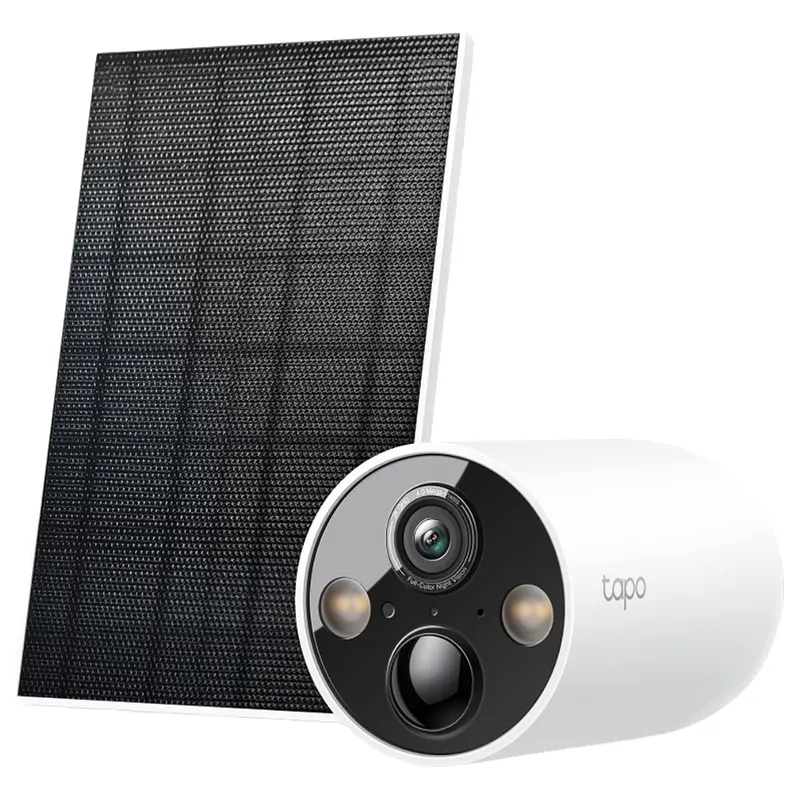Tapo C425 Solar-Powered 2K Security Camera Kit – Weatherproof White | Tapo C425 Kit 1