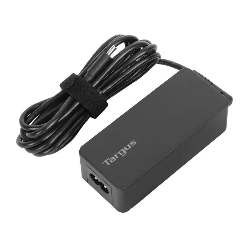Targus 45W Usb-C Power Adapter With Pd Support – Compact Black Charger 1