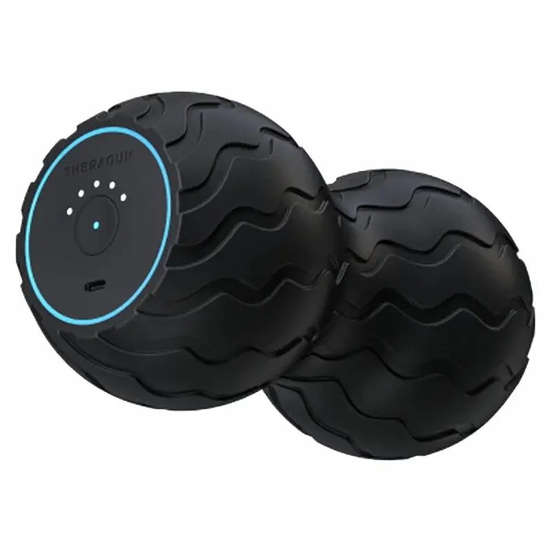 Therabody Wave Duo Percussive Therapy Massager – Dual-Head Recovery Device, Black 1