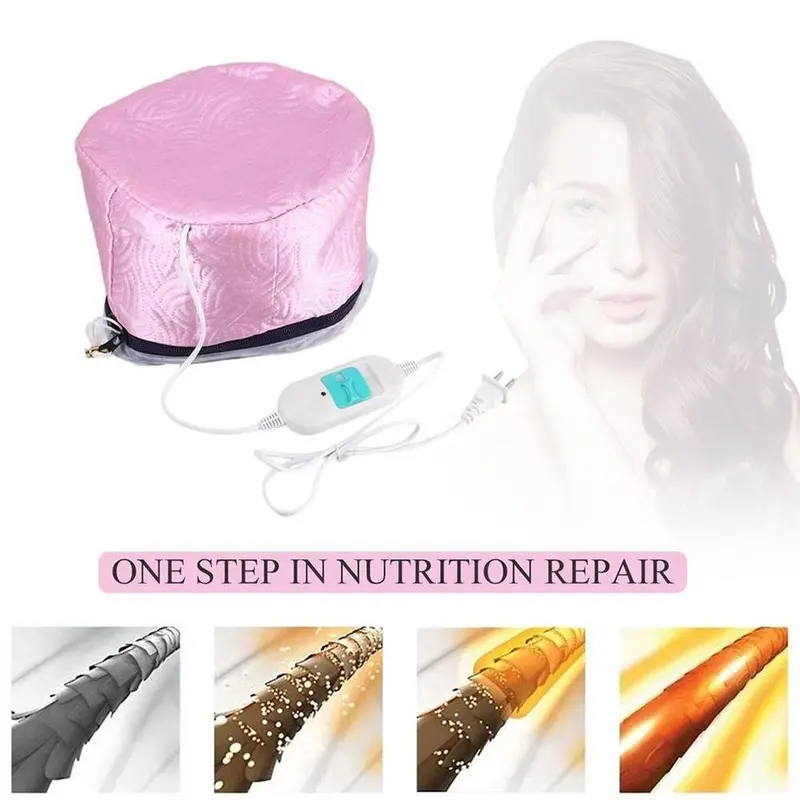 Thermal Head Spa Cap With Beauty Steamer – Nourishing Heat Therapy Treatment 1