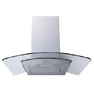 Thor T21350Xbss 60Cm Curved Glass Chimney Cooker Hood – Stainless Steel Finish 1