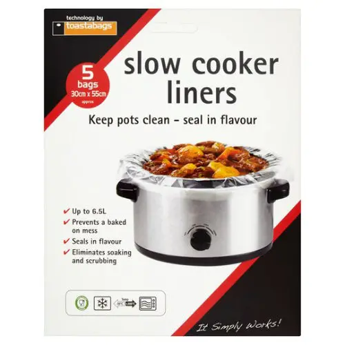 Toastabags Reusable Slow Cooker Liners – Eco-Friendly Pack Of 5 | 671946 1