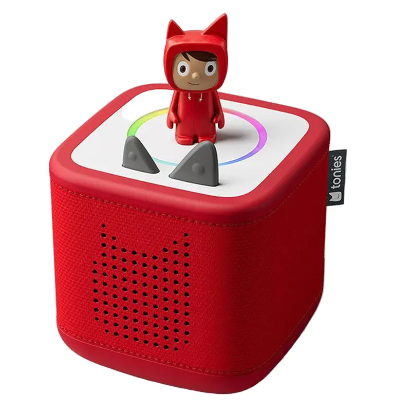 Toniebox 2 Starter Set – Sunset Red Toniebox With Diy Rubie Tonie 1