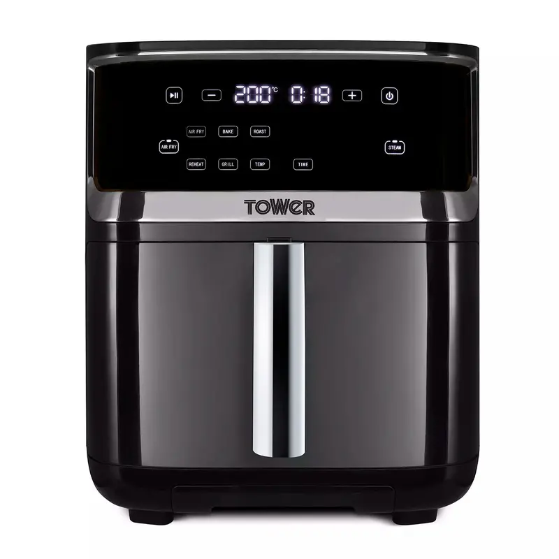 Tower T17101 Vortx 7L Steam Air Fryer (1700W) – Matte Black 1