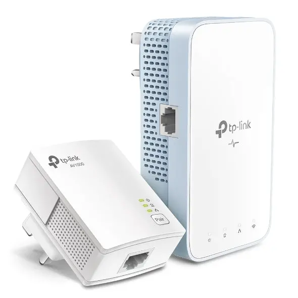 Tp-Link Av1000 Powerline Wi-Fi Kit – Gigabit Ethernet + Dual-Band Wi-Fi Extender, White | Tl-Wpa7517 1