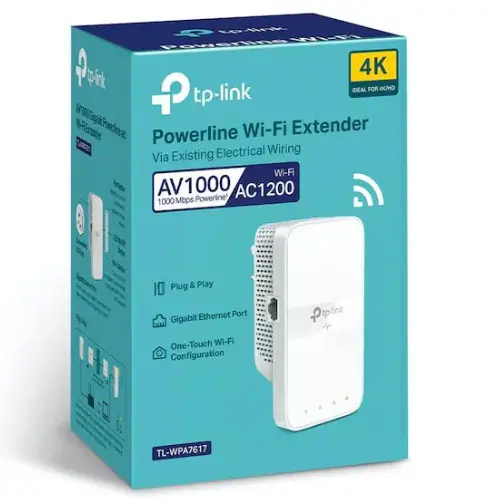 Tp-Link Tl-Wpa7617 Av1000 Powerline Wi-Fi Kit – Dual-Band Ac Adapter Set 1