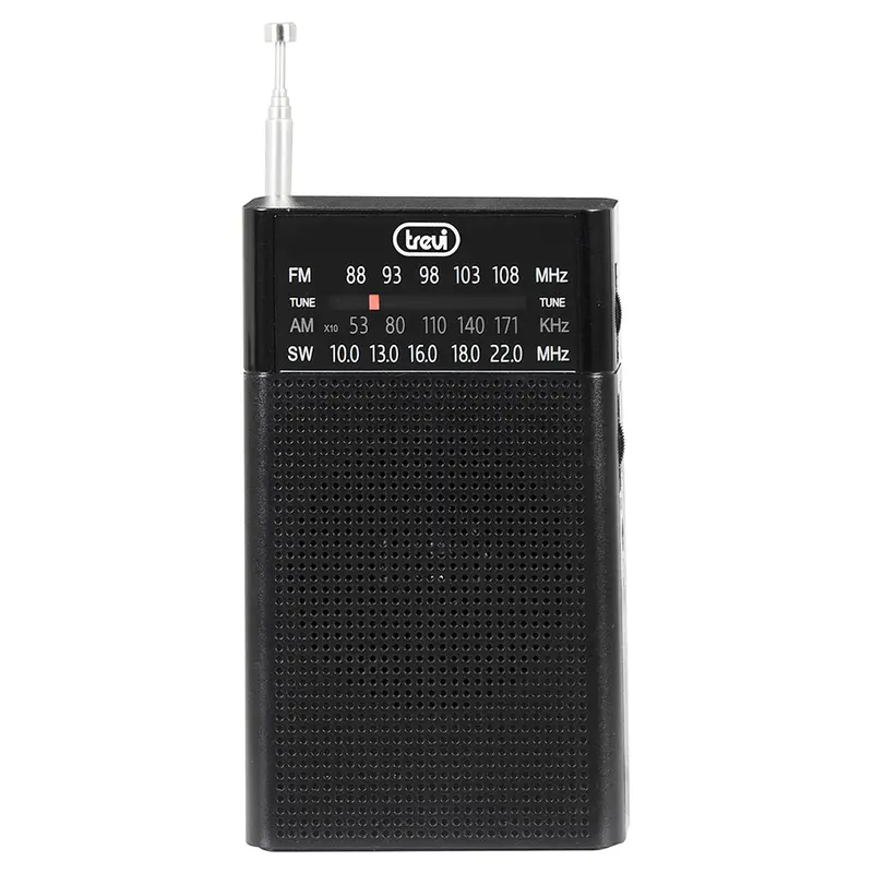 Trevi Ra 7F15 Portable Multiband Radio – Fm/Dab/Am Tuner, Compact Black Housing | 028781 1