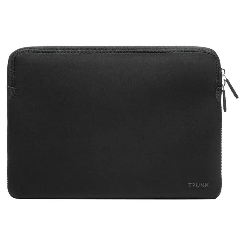 Trunk 15.6-Inch Neoprene Laptop Sleeve – Compact Black Protection 1