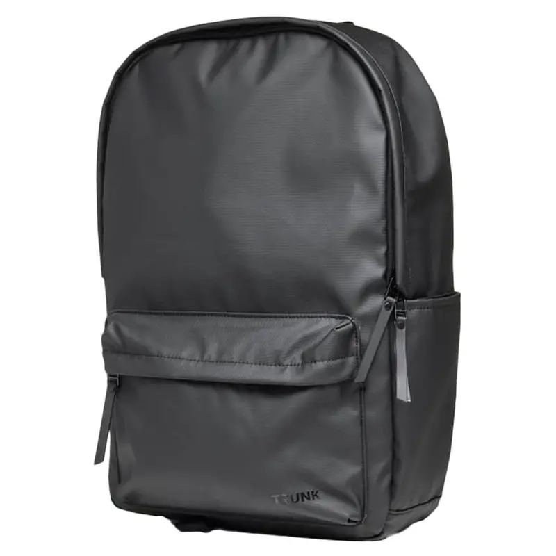 Trunk Jet Black Water-Resistant Laptop Backpack – Durable & Lightweight 1