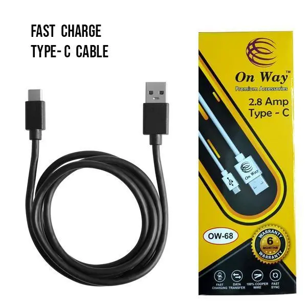 Usb Type-C Fast Charging Cable – 2.8A Output 1