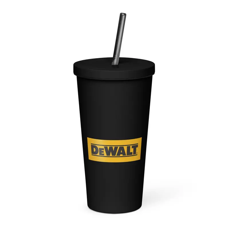Vacuum-Insulated Tumbler With Reusable Straw 1