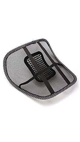 Ventilated Lumbar Support Backrest – Ergonomic Seat Cushion With Airflow Design 1
