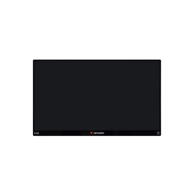 Verbatim 14-Inch Full Hd Touchscreen Portable Monitor – Compact Black Unit, Model 49591 1