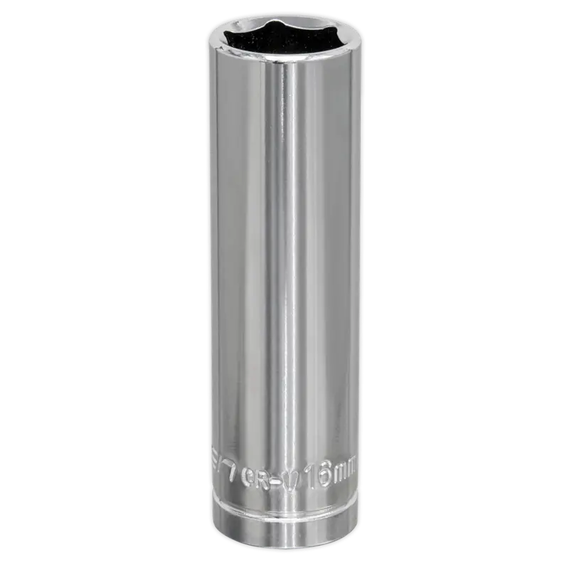 Walldrive® Deep-Well Socket — 16Mm, 1/2" Square Drive 1