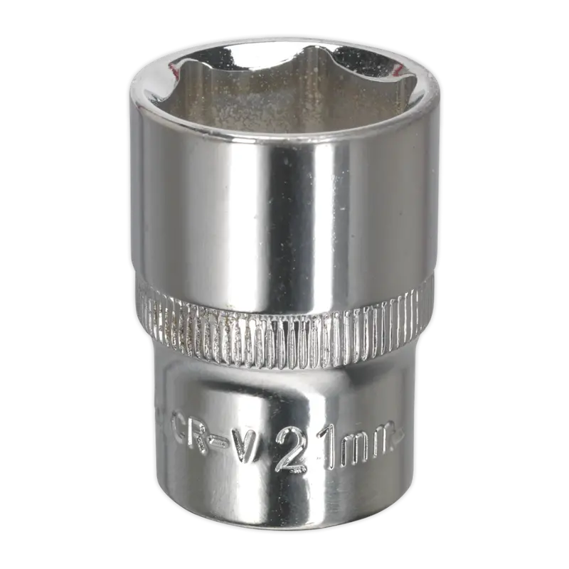 Walldrive® Fully Polished Socket — 21Mm, 1/2" Square Drive 1