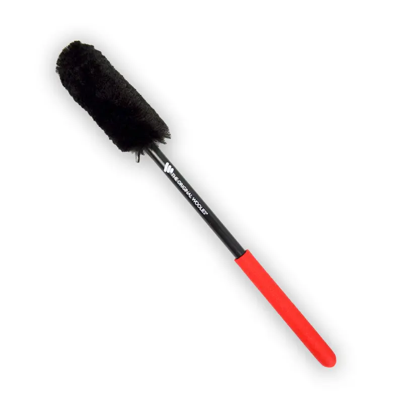 Wheel Woolie 12" All-Purpose Wheel Brush With Red Handle 1