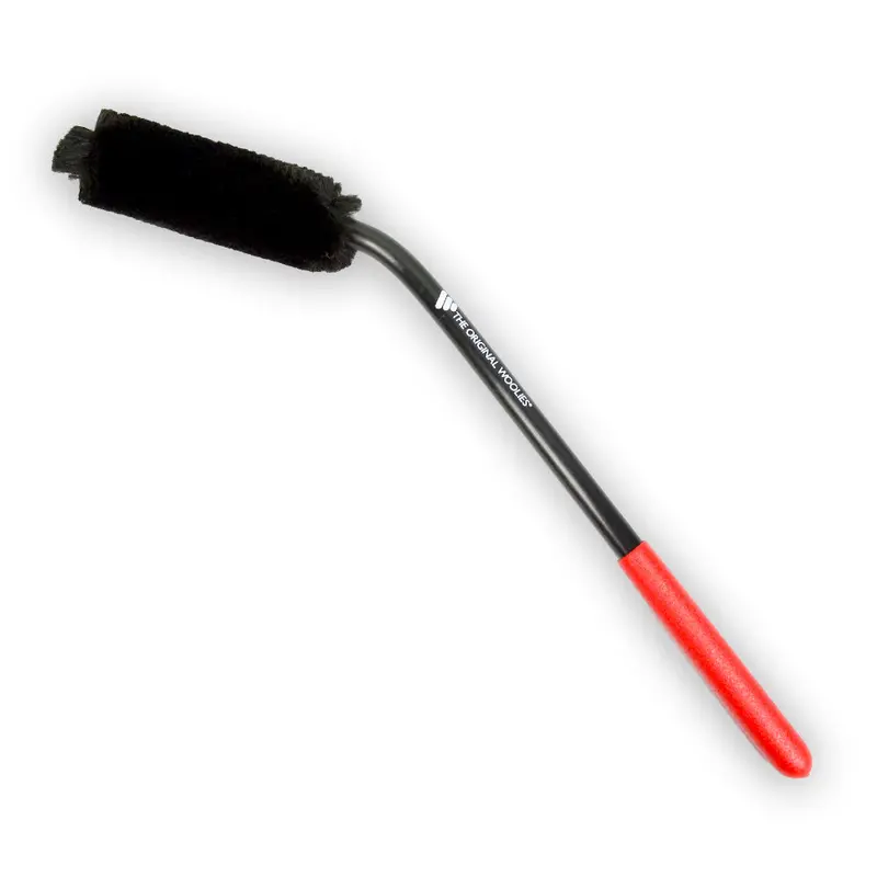 Wheel Woolie 18" Caliper & Spoke Brush With Red Grip Handle 1