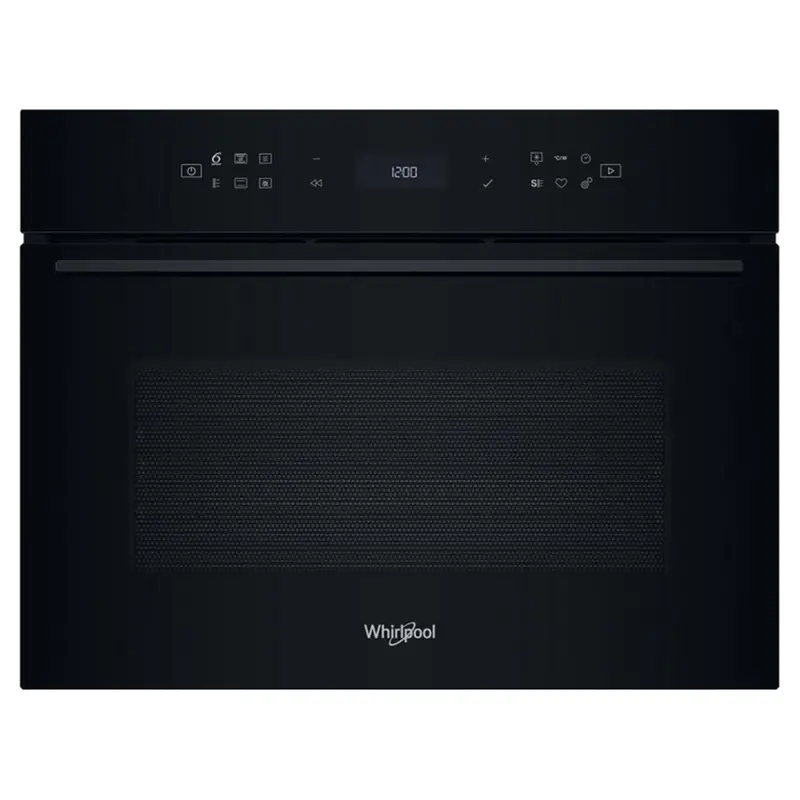 Whirlpool W7 Series 53L Built-In Microwave Oven With Grill – Matte Black 1