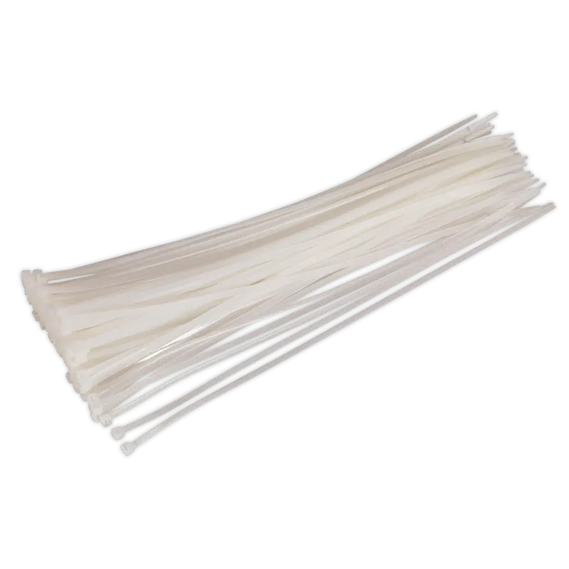 White Cable Tie – 380×4.8Mm, Pack Of 100 1