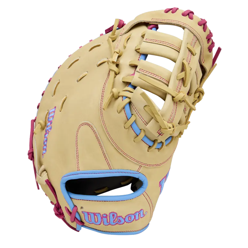 Wilson A1000 1620 First Base Mitt – 12.5-Inch Premium Leather, Extra Padding (Wbw103967125) 1