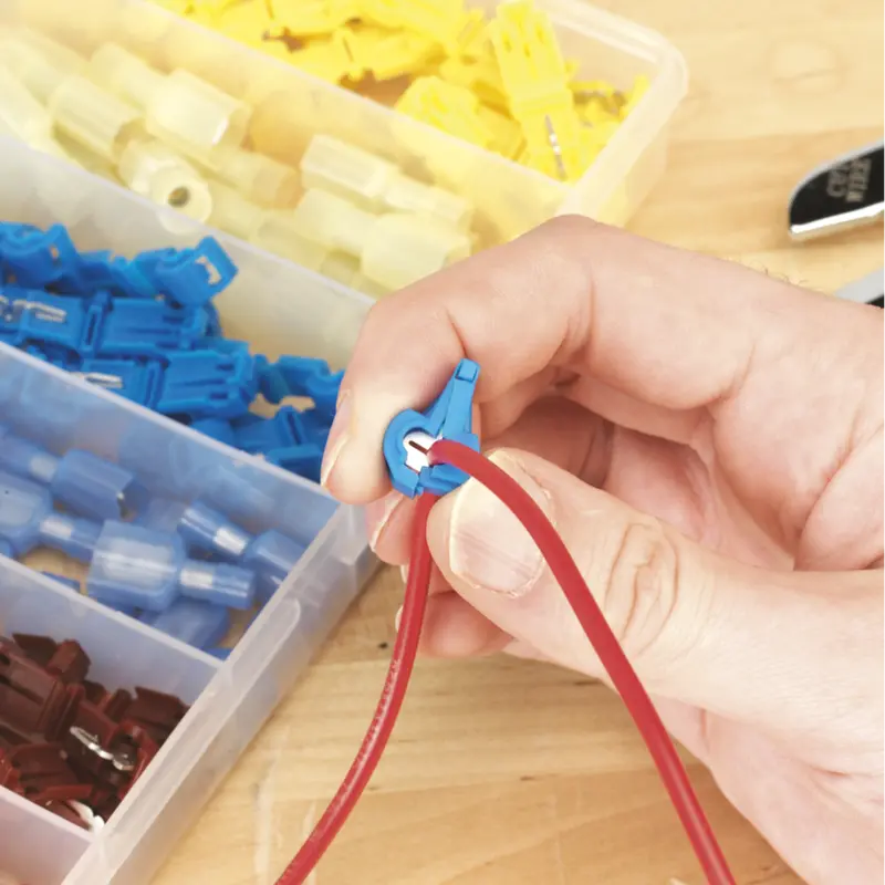 Wire T-Tap Connector Assortment Kit – 120 Pieces 1