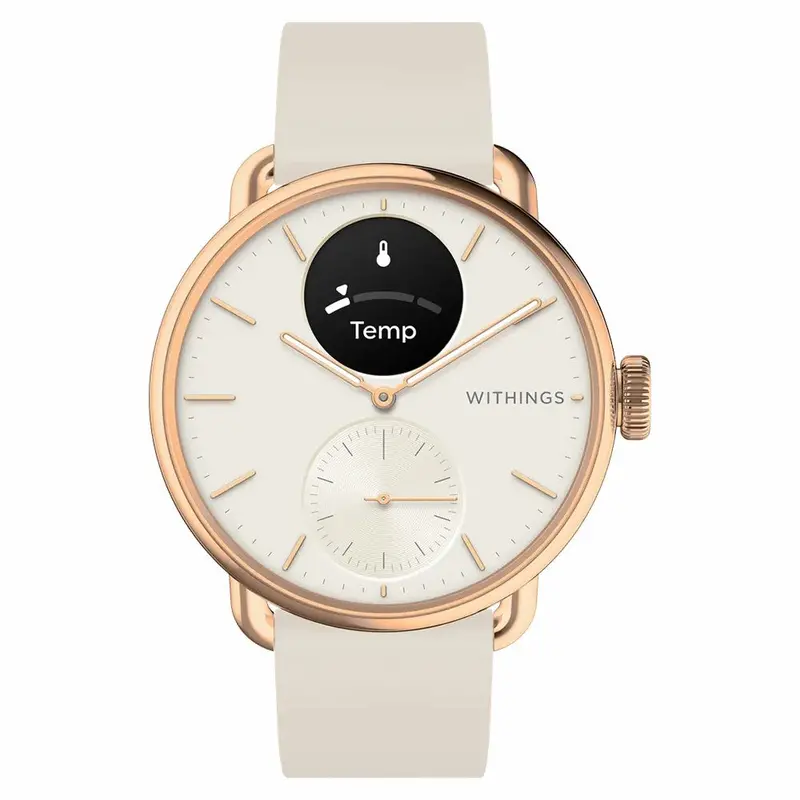 Withings Scanwatch 2 Smartwatch (38 Mm) – Rose Gold Stainless Steel Case 1